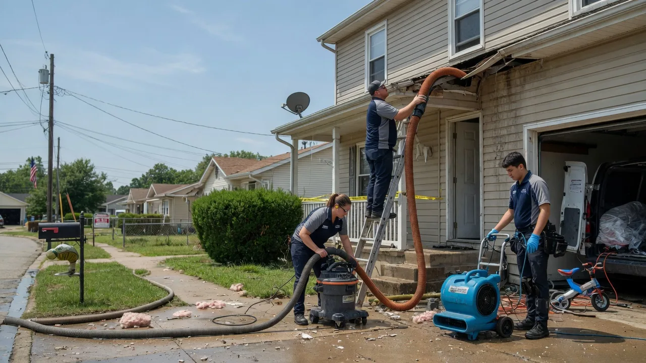 Water Damage Restoration in Blanchester, OH near me